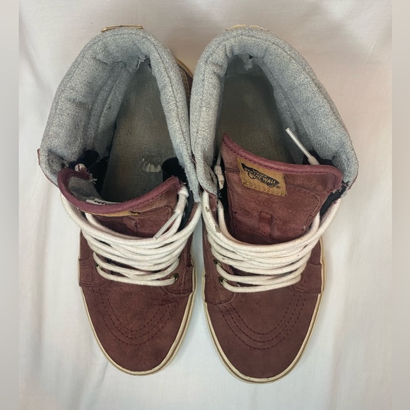 VANS SK8 high tops- warm brown suede - Picture 5 of 7
